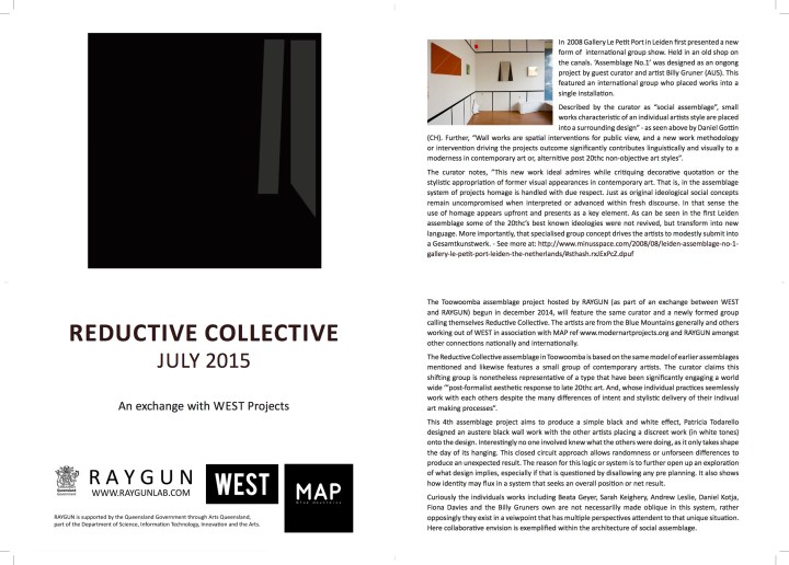 Reductive Collective Catalogue Final
