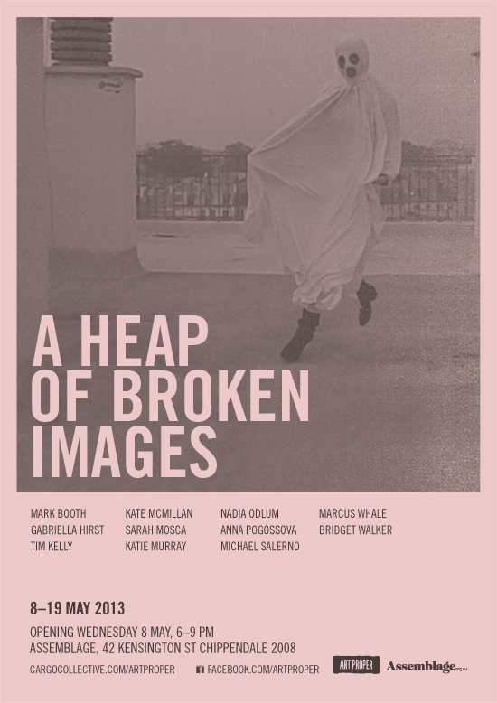 A heap of broken images