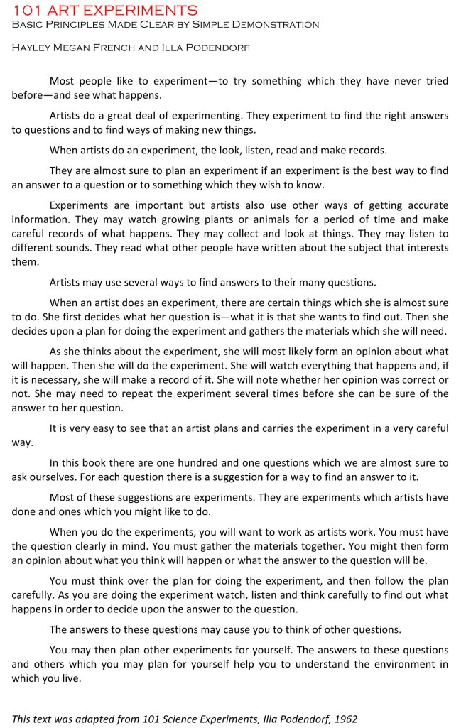 Microsoft Word - 101 ART EXPERIMENTS-2.docx