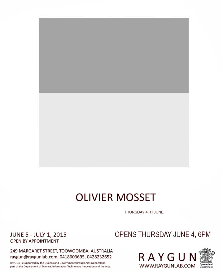 Olivier Mosset Poster