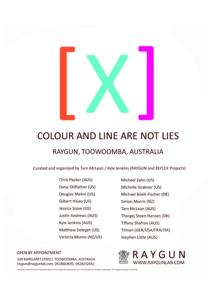 Colour and Line poster Facebook